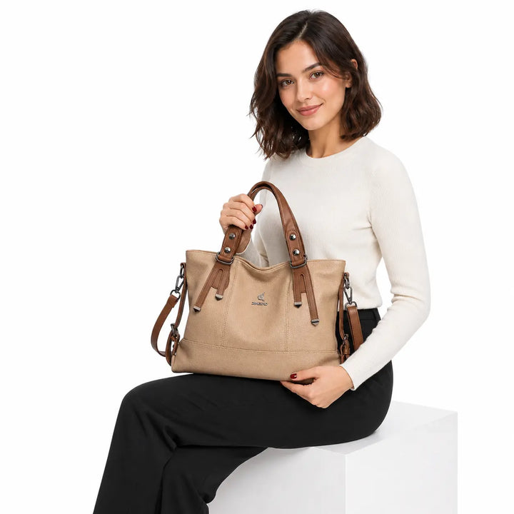 Aurélie Paris | Sac à main en cuir véritable