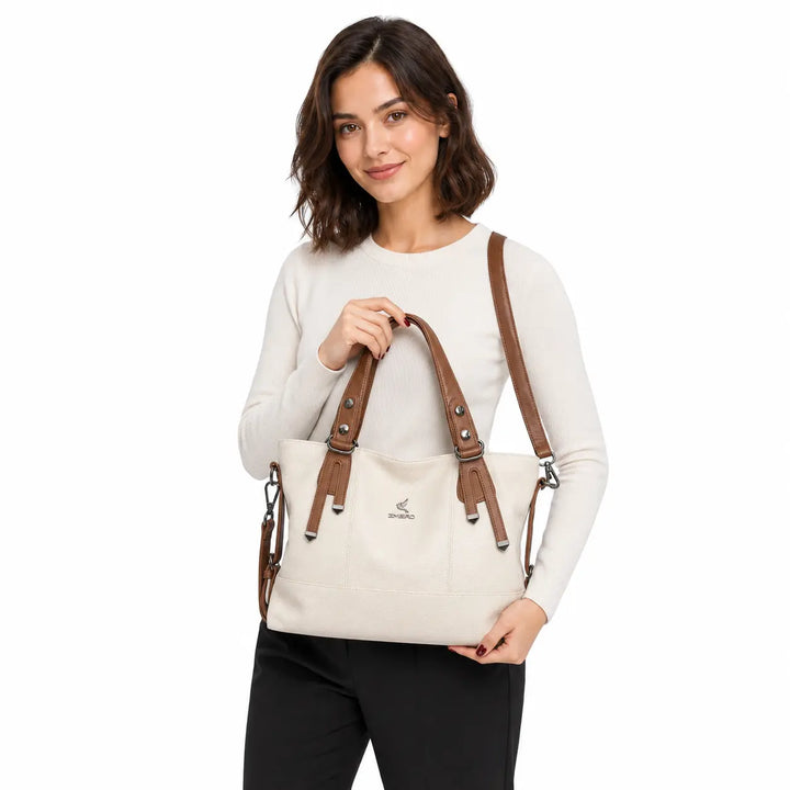 Aurélie Paris | Sac à main en cuir véritable