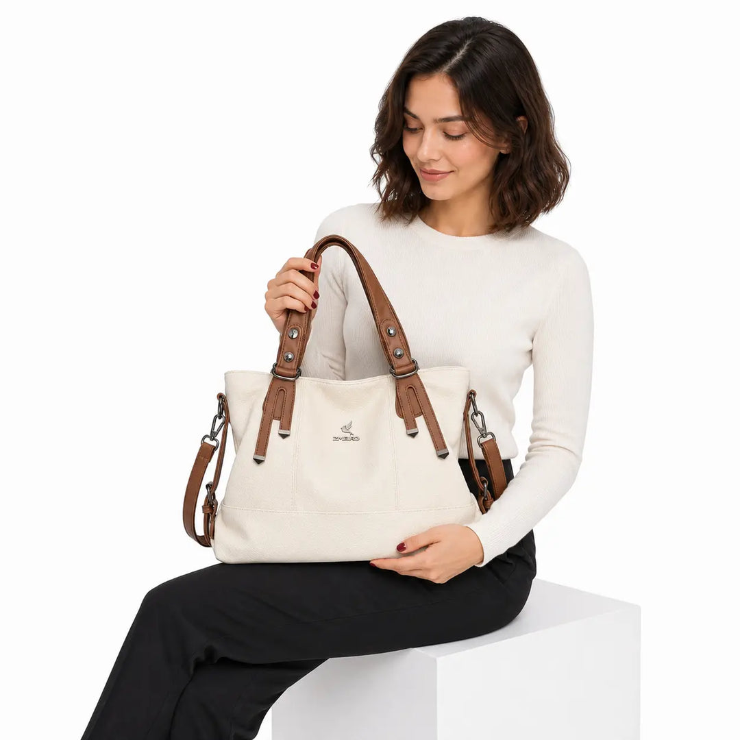 Aurélie Paris | Sac à main en cuir véritable