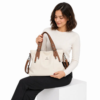 Aurélie Paris | Sac à main en cuir véritable