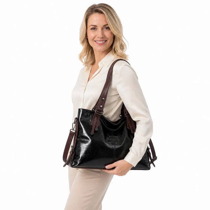 Angélique Paris | Sac à main en cuir véritable