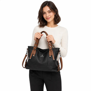 Aurélie Paris | Sac à main en cuir véritable