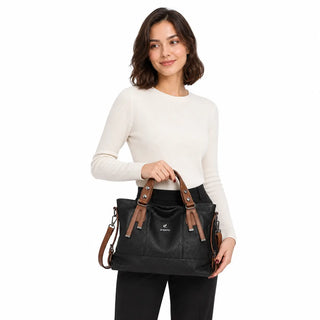 Aurélie Paris | Sac à main en cuir véritable
