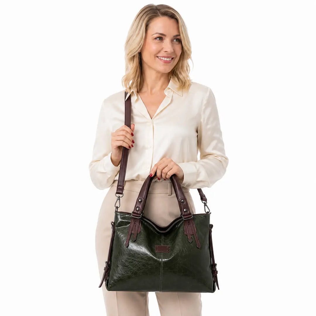Angélique Paris | Sac à main en cuir véritable