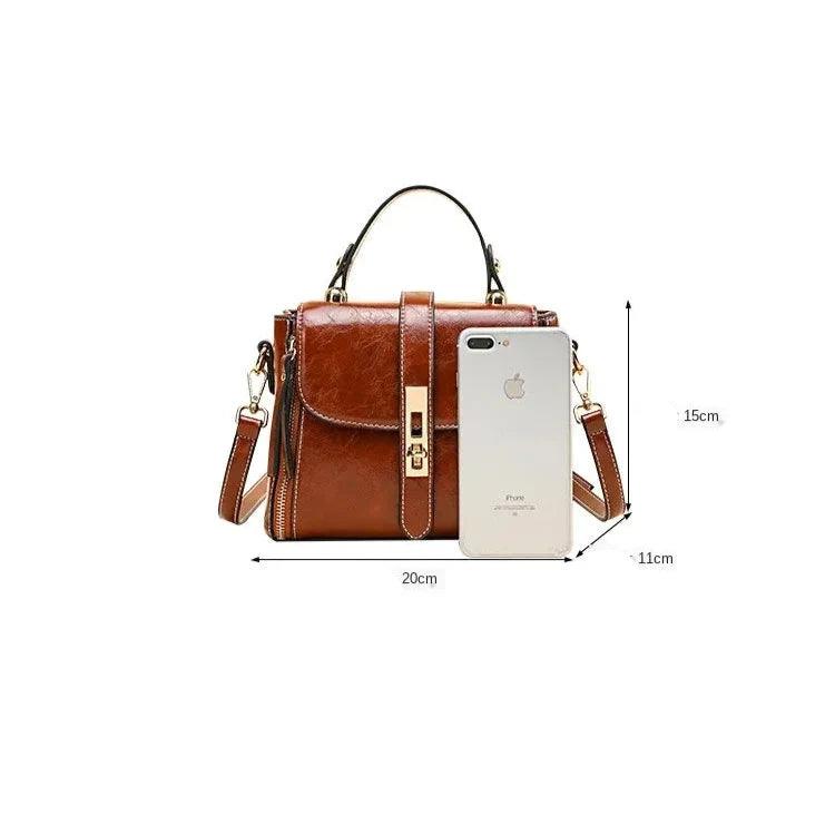 Céleste Rivoli | Sac à main en cuir véritable