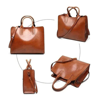 Angélique Rivoli | Sac porté épaule en cuir véritable