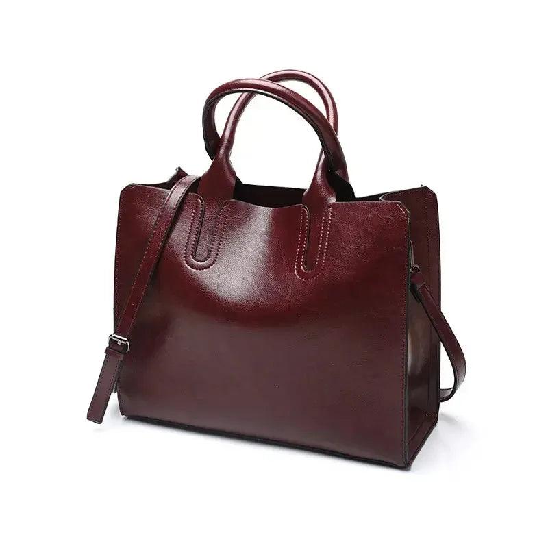 Angélique Rivoli | Sac porté épaule en cuir véritable