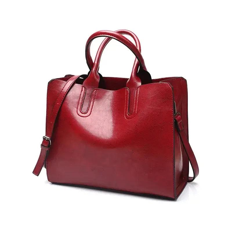 Angélique Rivoli | Sac porté épaule en cuir véritable