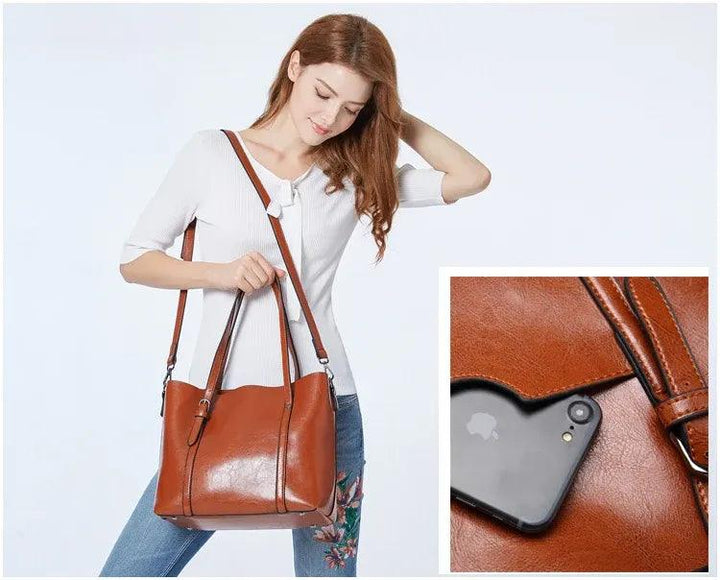 Aurélie Montmartre | Sac à main en cuir véritable