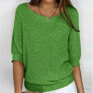 Denise | Pull torsadé en maille