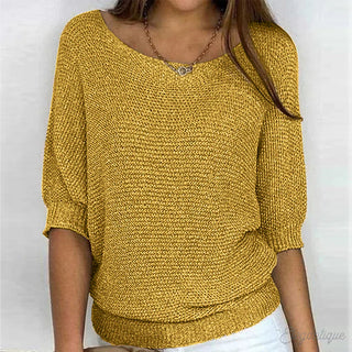 Denise | Pull torsadé en maille