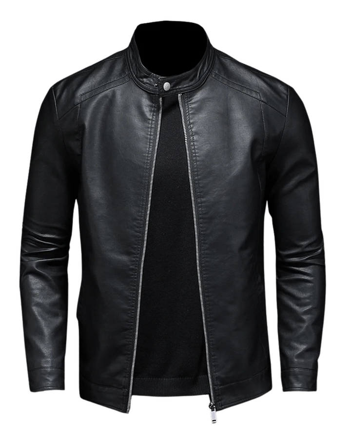 Paul | Veste en cuir classique