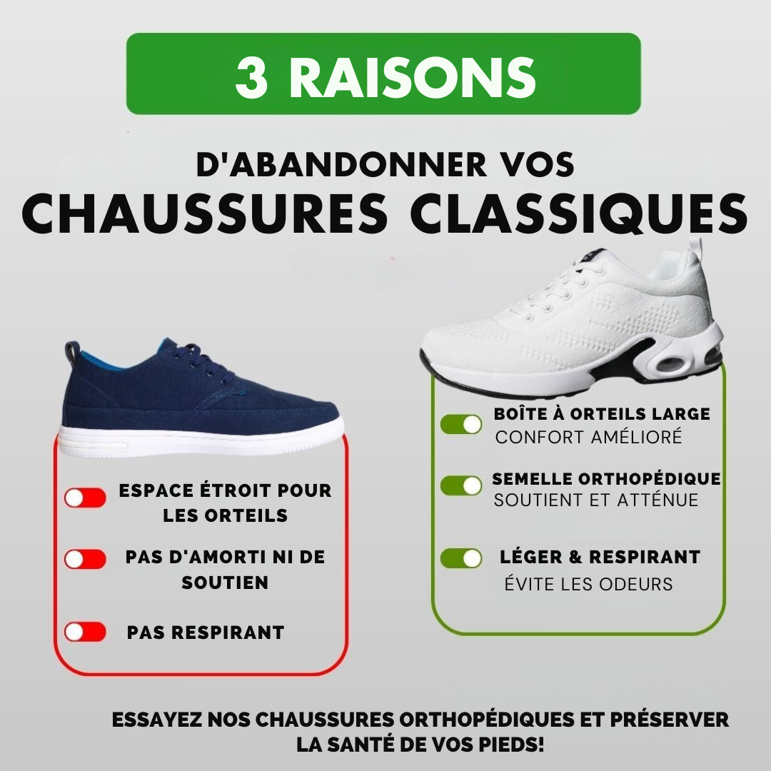 Ariane | Chaussures ergonomiques élégantes avec semelles offertes